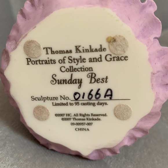 Thomas Kinkade Portraits of Style and Grace Collection - Picture 7 of 7